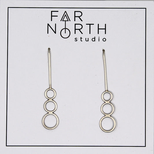 FAR NORTH STUDIO | 'Bubble' | Sterling Silver Earrings