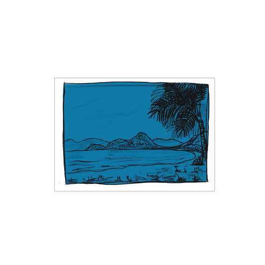 LITTLE GREEN BICYCLE | ‘Beach in Blue’ Palm Cove Series | Gift Card