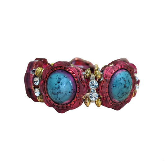 PAUL LESTER | ‘Pink Tortoise Bracelet’ | Mixed media / epoxy resin