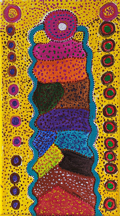 GLORIA GAVENOR | ‘My Mothers Place II’ | Painting / acrylic on canvas