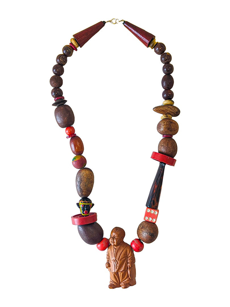 ED KOUMANS | 'One Man - Eclectic Necklace' | Mixed media