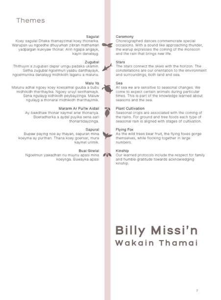 BILLY MISSI | 'Wakain Thamai' Exhibition Catalogue