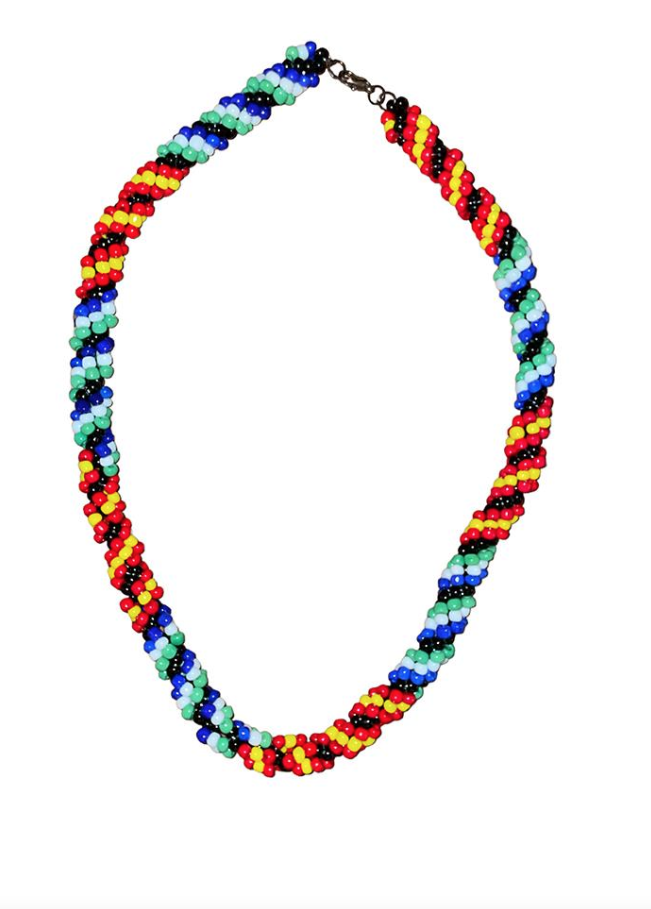 ROSALINE TOMSANA - Moa Arts | 'Beaded Necklace' | Multi-coloured