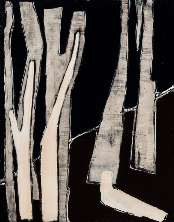 CLAUDINE MARZIK | 'Corymbia Nightsky' | Hand-coloured screenprint