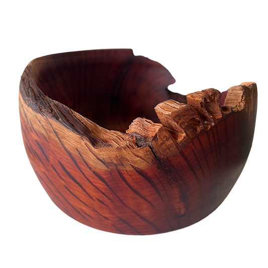 GARRY JILLETT | 'Natural Edge Bowl' | Hairy Oak Timber
