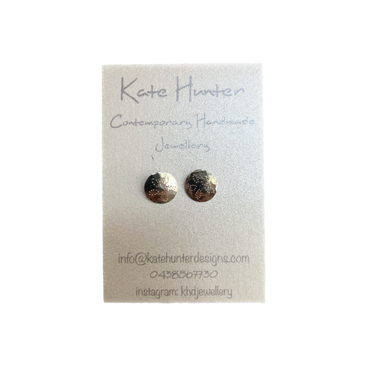 KATE HUNTER | ‘Sand Dollar Studs’ | Earrings | 925 silver