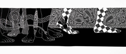 BRIAN ROBINSON | 'Ulmai' | Linocut Print